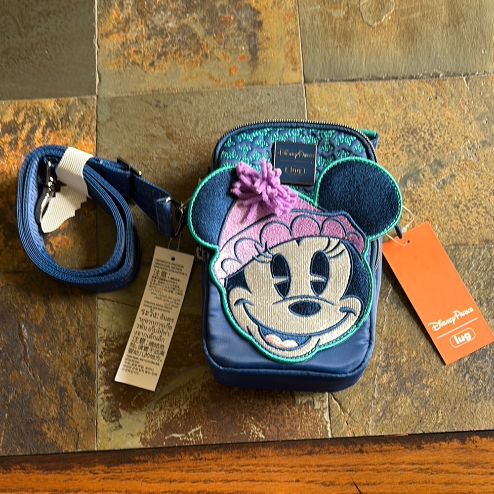 Lug Blue and Purple Crossbody Bag